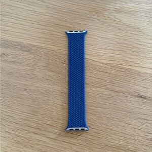 Apple Atlantic Blue Braided Solo Loop, Size 4, 40mm Band for Apple Watch